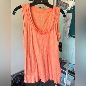 INC (New) Bright Orange Tank top